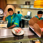Bonsai Sushi & JiJi's Asian Kitchen on Carnival Panorama bonsai sushi panorama sushi kitchen