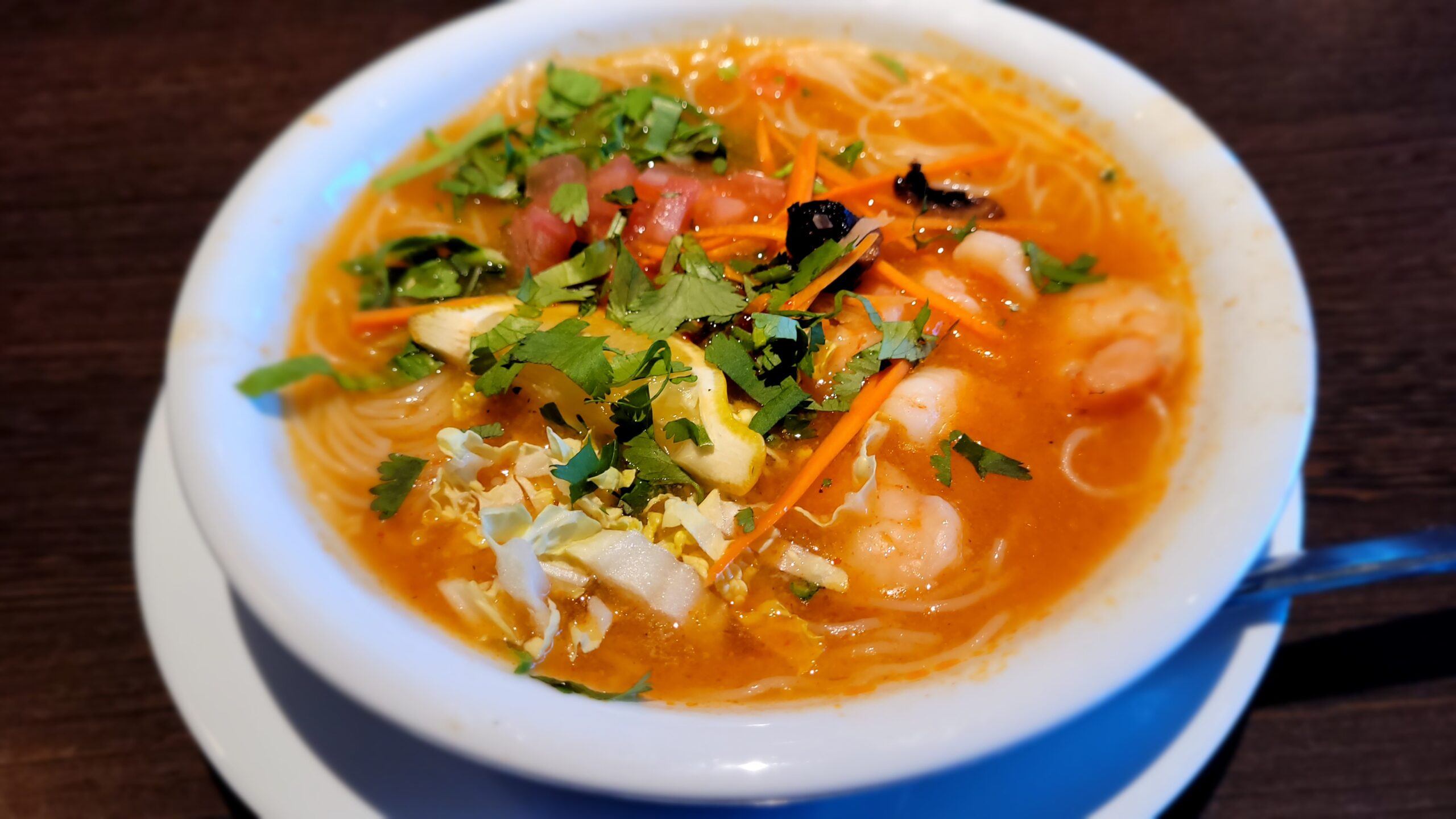 jijis asian kitchen free lunch noodle soup