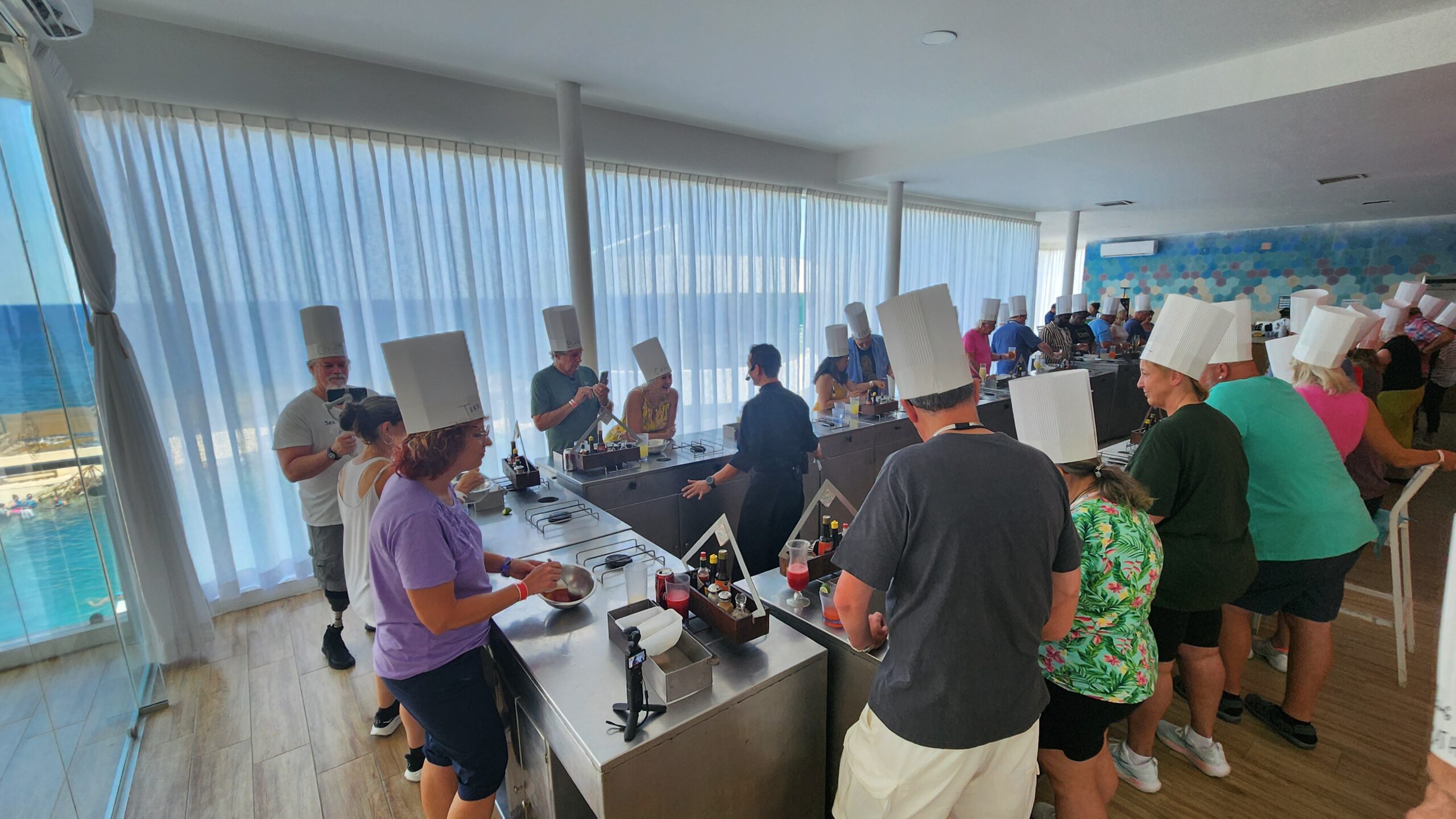 tabasco chef cozumel excursion group cooking