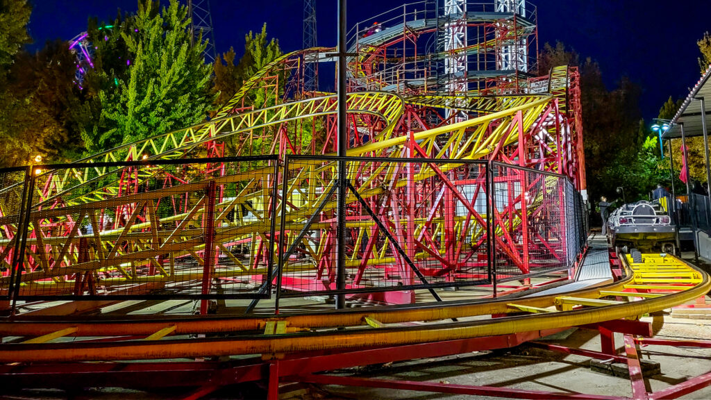 A photo of the Jet Star 2 at Lagoon